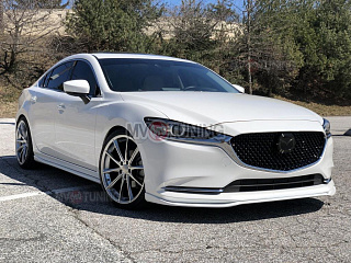 Комплект сплиттеров(передний и боковые-сплиттеры (пороги) Mazda 6 / Atenza GJ (2018 - 2023)