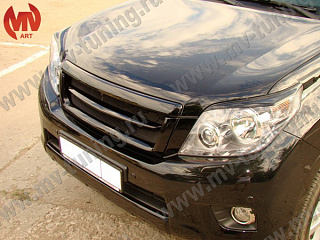 Средняя планка в решетку радиатора в стиле JAOS Toyota LC 150 Prado (2009-2014)