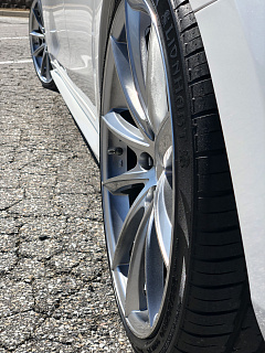 Комплект сплиттеров(передний и боковые-сплиттеры (пороги) Mazda 6 / Atenza GJ (2012 - 2018) + УСТАНОВОЧНЫЙ КОМПЛЕКТ